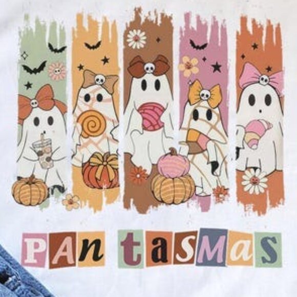 Pantasmas Ghost halloween shirt, Mexican Ghost Shirt, Conchas and Cucuys shirt - Picture 2 of 4
